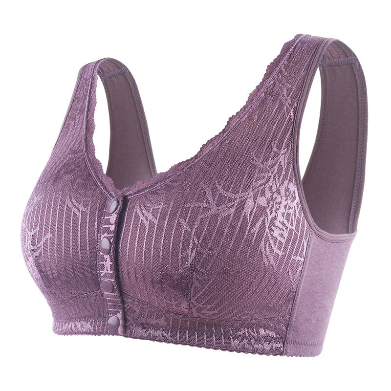 SeniorBra® Seamless Front Closure Wire-free 5D Shaping Push up