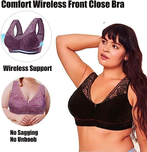 SeniorBra® HealthLift Lymphvity Front Zipper Bra (Buy 1 Get 2 Free)