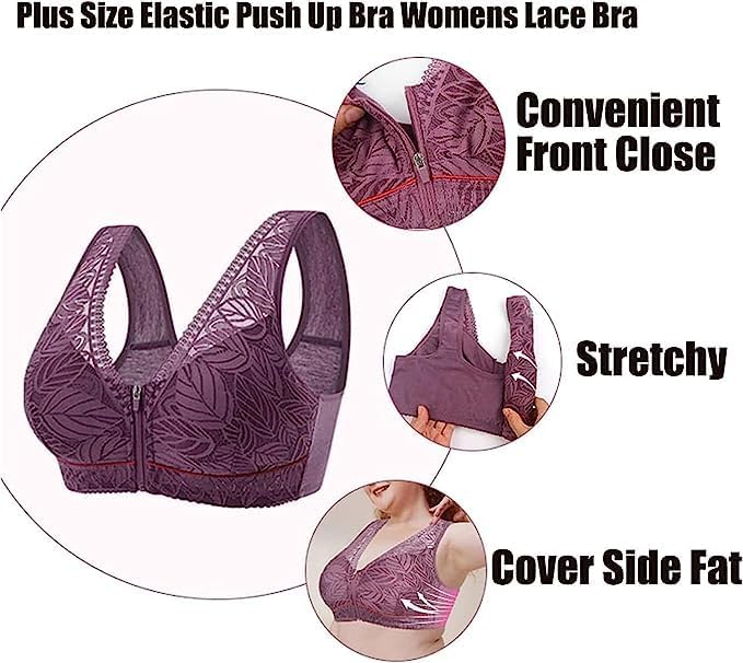 SeniorBra® HealthLift Lymphvity Front Zipper Bra (Buy 1 Get 2 Free)