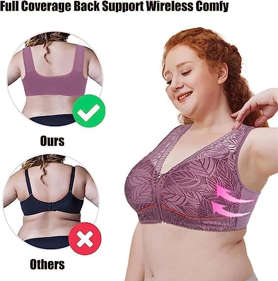 SeniorBra® HealthLift Lymphvity Front Zipper Bra (Buy 1 Get 2 Free)