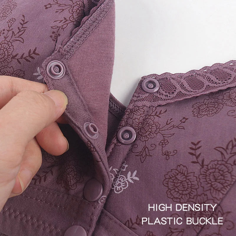 SeniorBra® Cotton Front Closure Bra-Combines Comfort And Support-Tailor-Made For Elders (Buy 1 Get 2 Free)